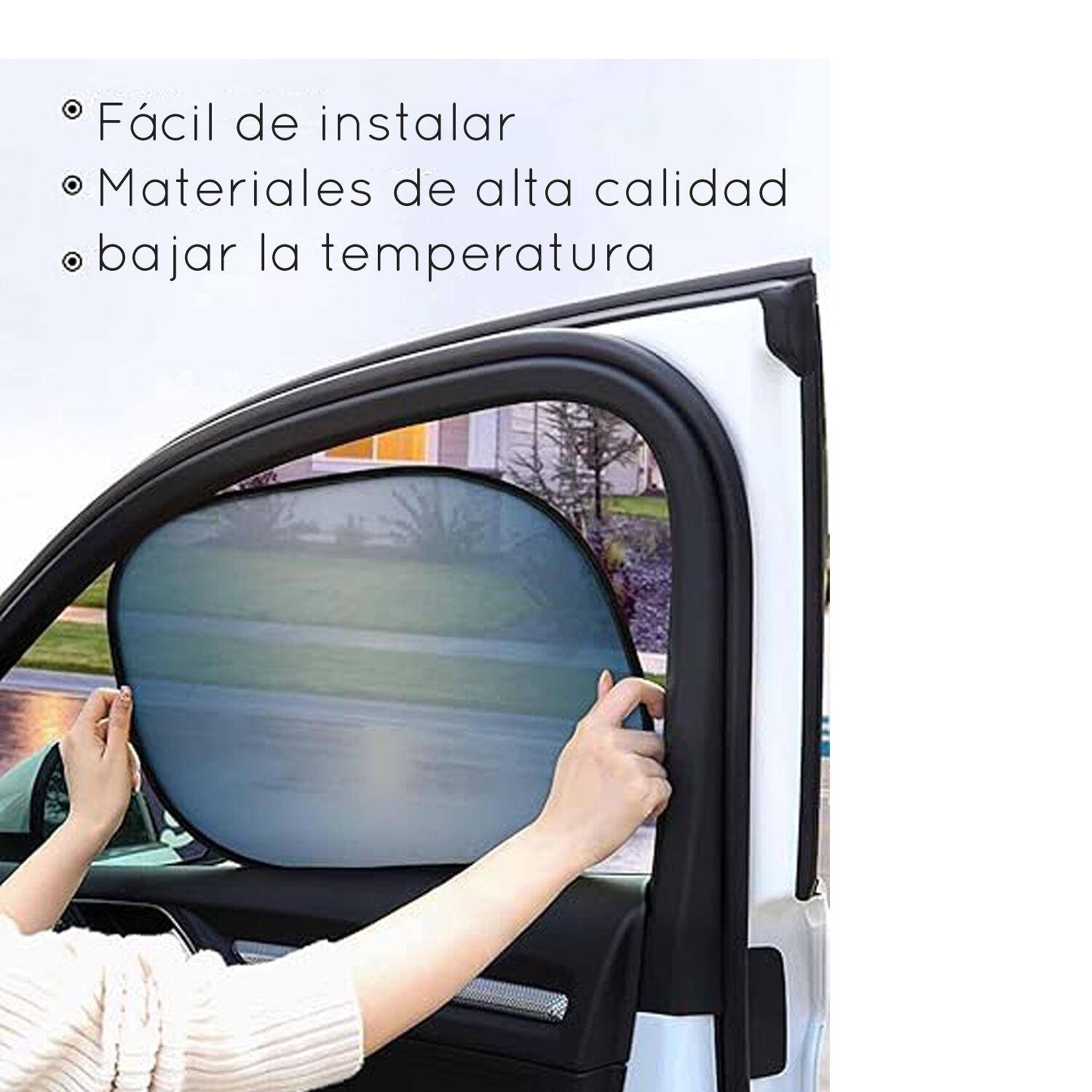 Protector X2 Sol Auto Parasol Bebe Doble Adherente Upf50+ image number 6.0