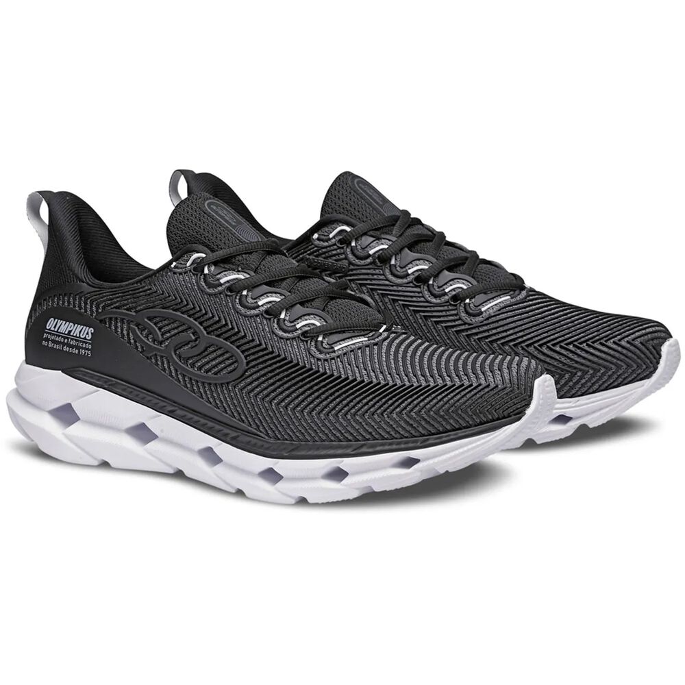 Zapatilla Hombre Perfect 3 Negro/blanco Olympikus image number 1.0