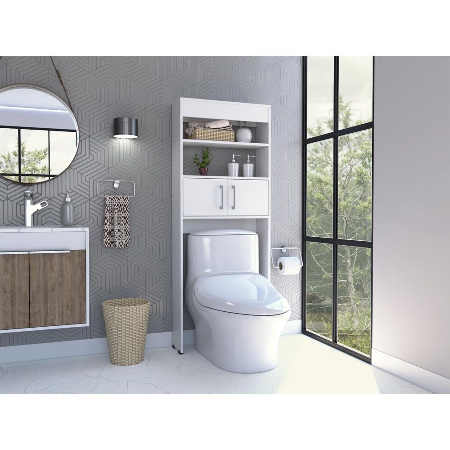 Mueble De Ba&ntilde;o Tuhome Madrid / 2 Puertas image number 2.0