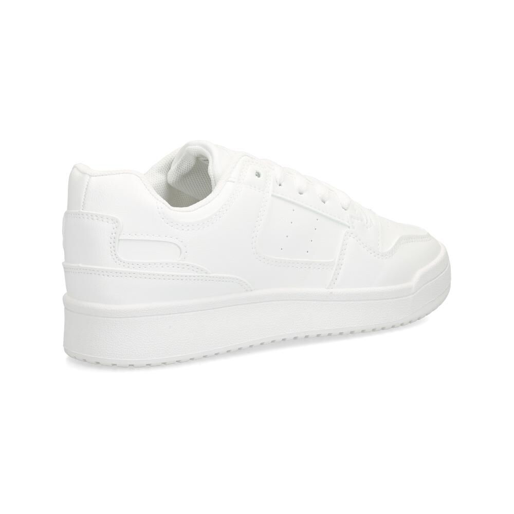 Zapatilla Escolar Legal Street Unisex Blanco image number 3.0