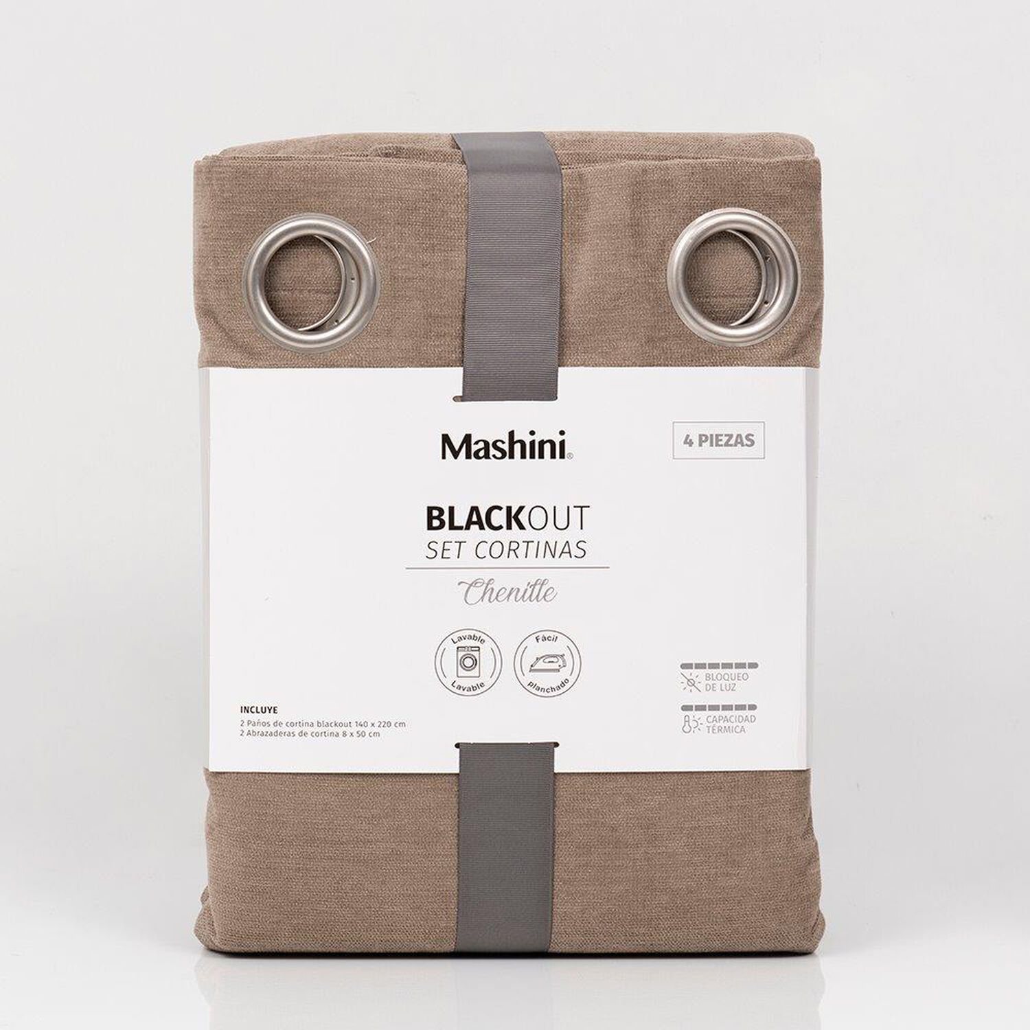 Set Cort. Blackout Arg 140x220 Cms Cafe image number 2.0