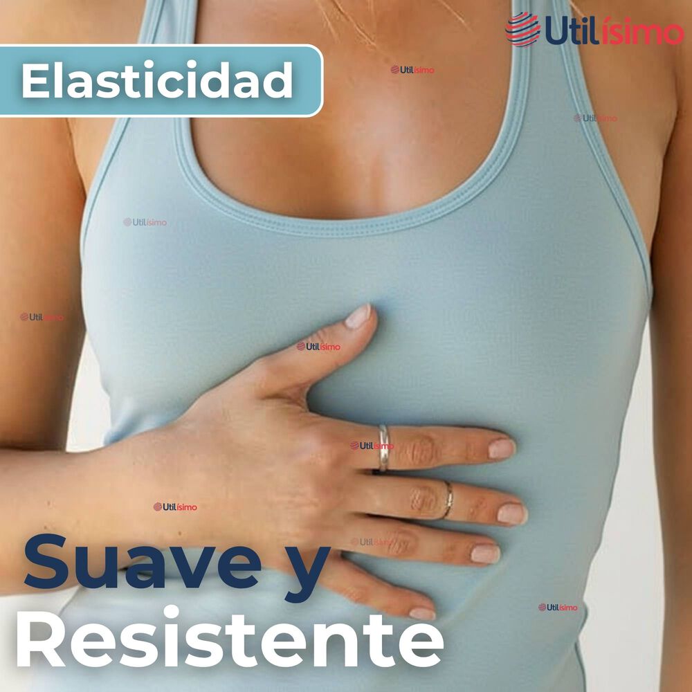 Polera Camiseta Sin Mangas Fibra De Bambú Básica Lisa Elástica Mujer Colores Surtidos image number 5.0