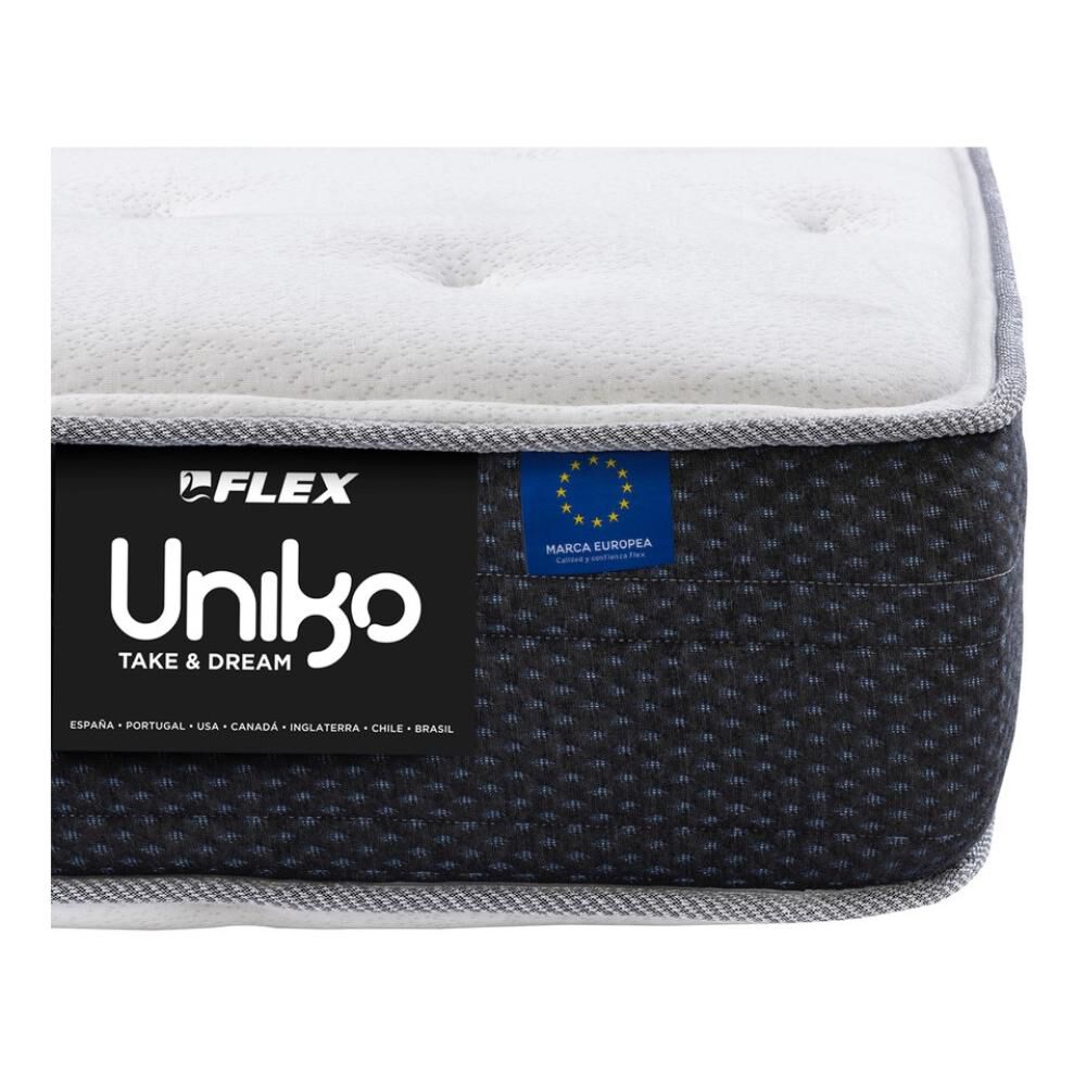 Cama Europea Flex Uniko / 2 Plazas / Base Dividida image number 2.0