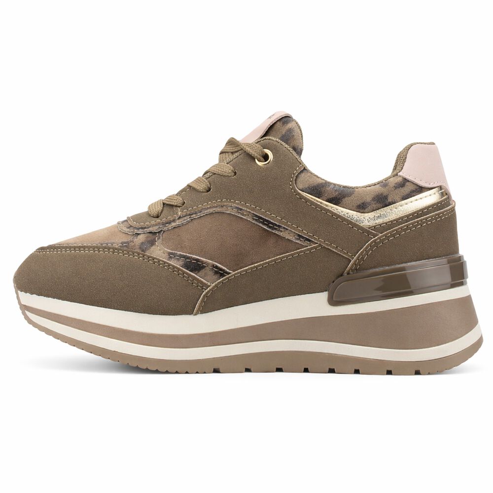 Zapatilla Caf&eacute; Mujer Urbano Chalada Jetur image number 1.0