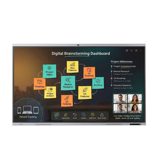 Pantalla Interactiva T&aacute;ctil Aiwa 86'' Uhd 4k Android Aw-ik86
