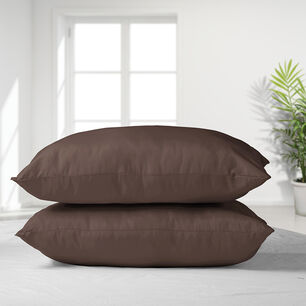 Set 2 Almohadas Eco Chocolate 50x70