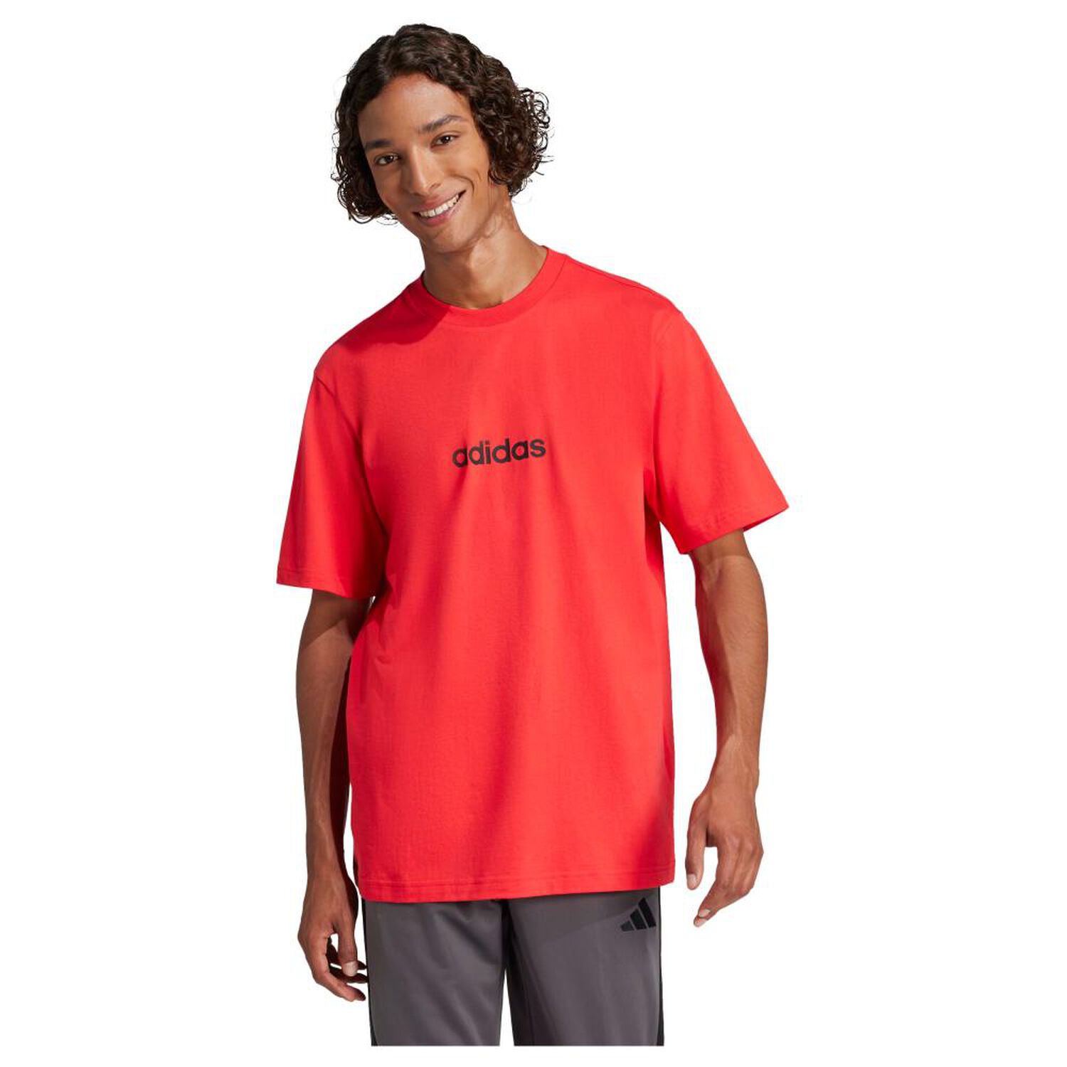 Polera Essentials Linear Adidas image number 0.0