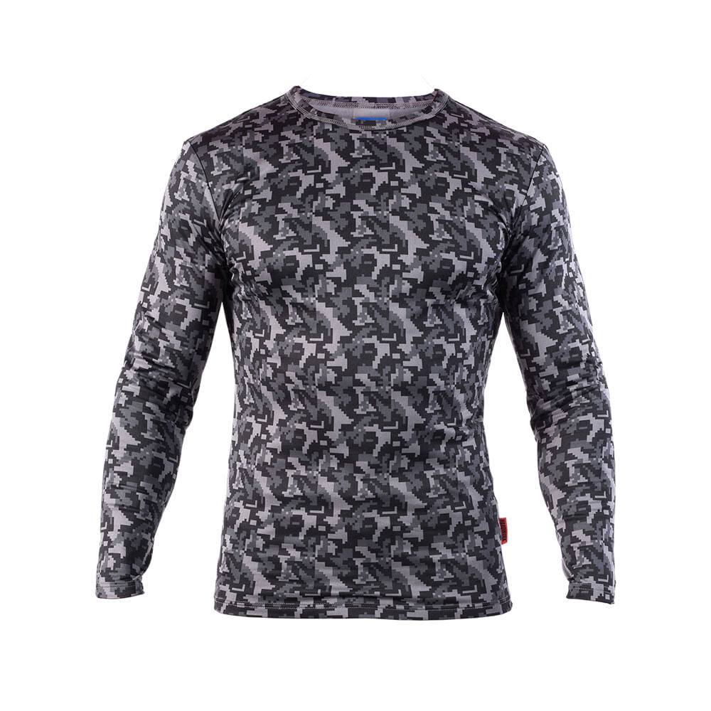 Camiseta Primera Capa Hw Hdx Camo Negro image number 0.0