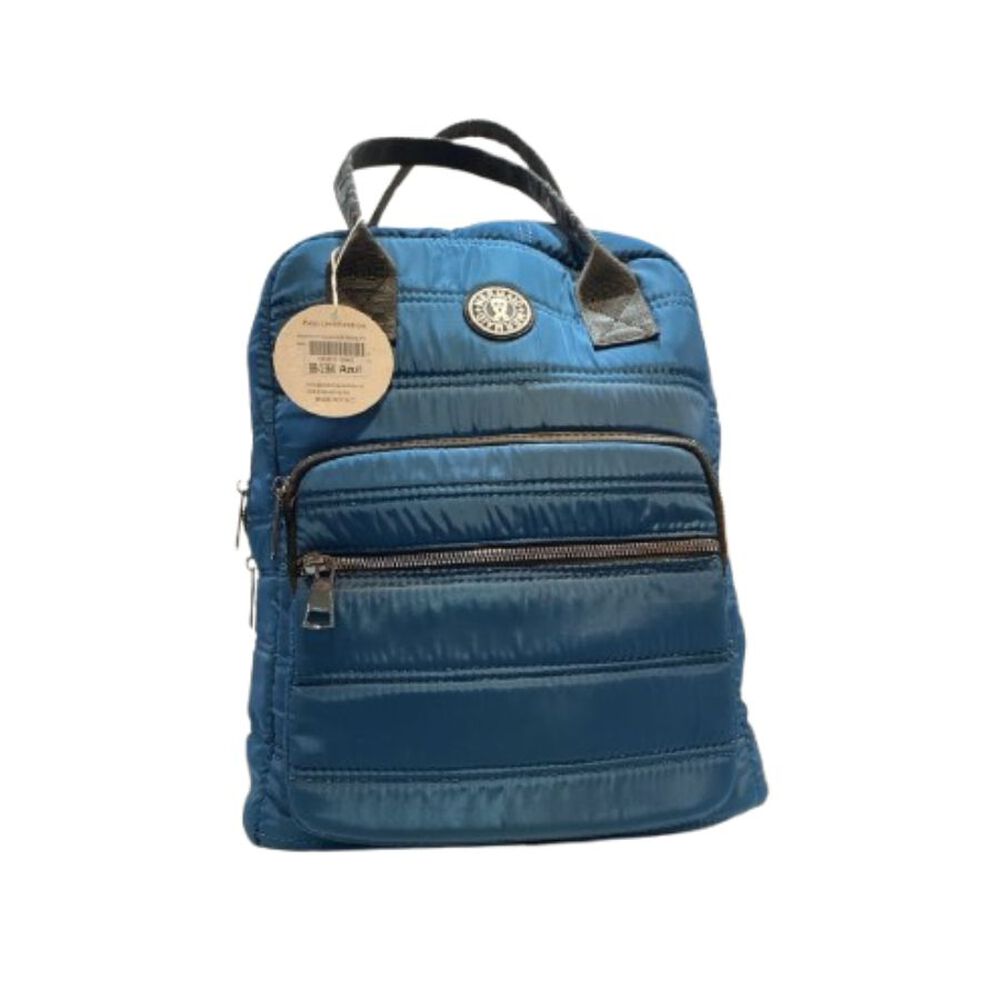 Mochila Casual Acolchada Doble Bolsillo Frontal image number 0.0