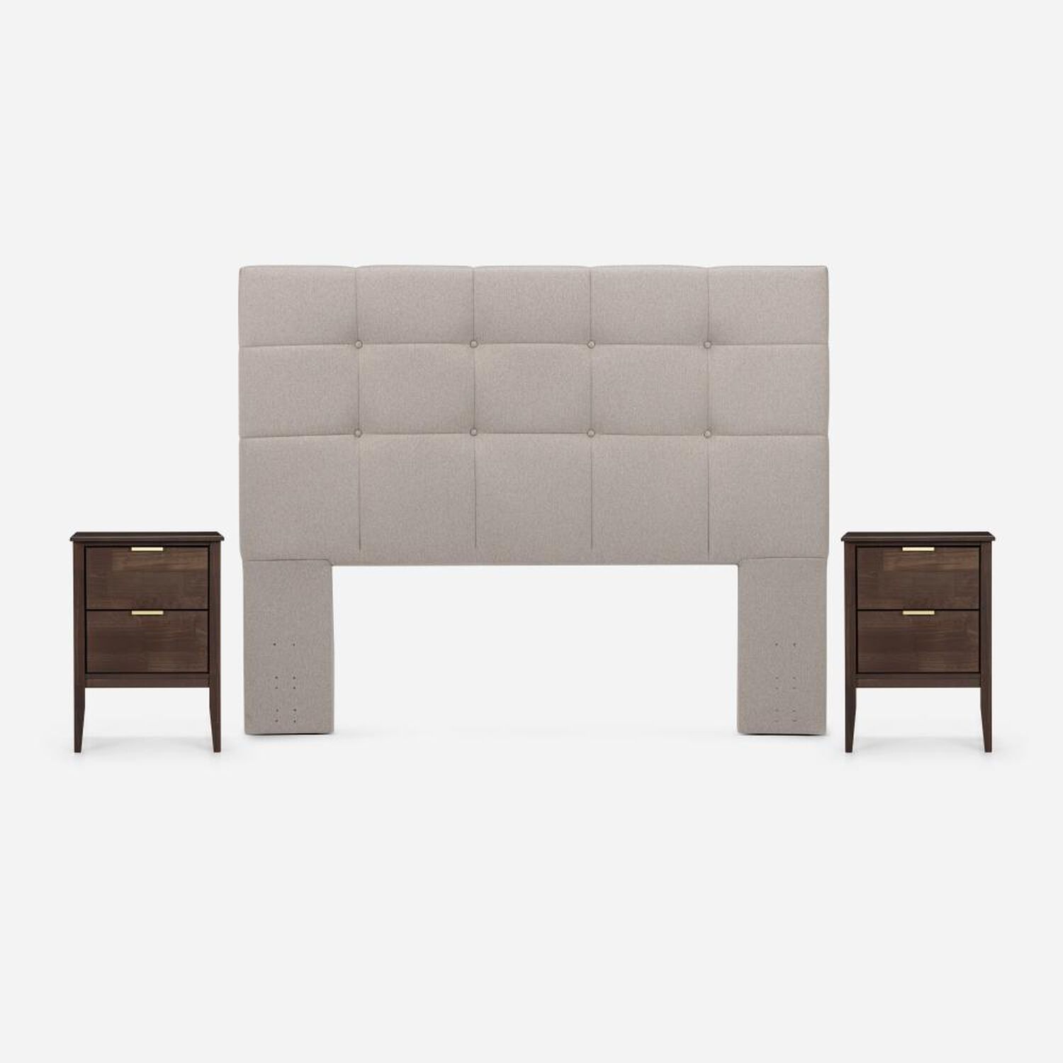 Set De Maderas Rosen Issey Niebla / 2 Plazas image number 2.0
