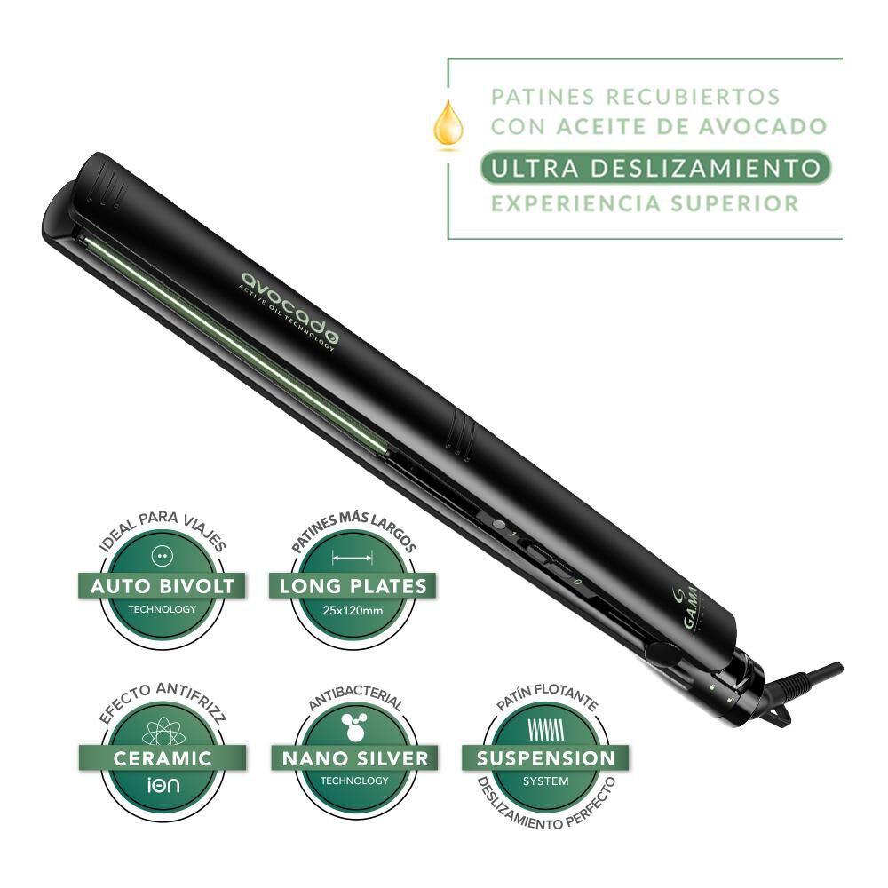 Alisador Gama Elegance Avocado image number 3.0