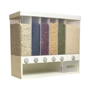 Dispensador De Alimentos Giratorio De Pared Multifuncional