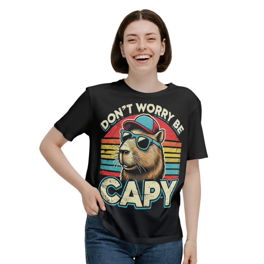 Polera Capibara Kawaii D8 image number 0.0