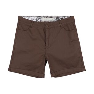 Bermuda Básico Liso Tiro Medio Regular Mujer Geeps