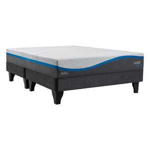 Cama Europea Celta Wake Up / 2 Plazas / Base Dividida