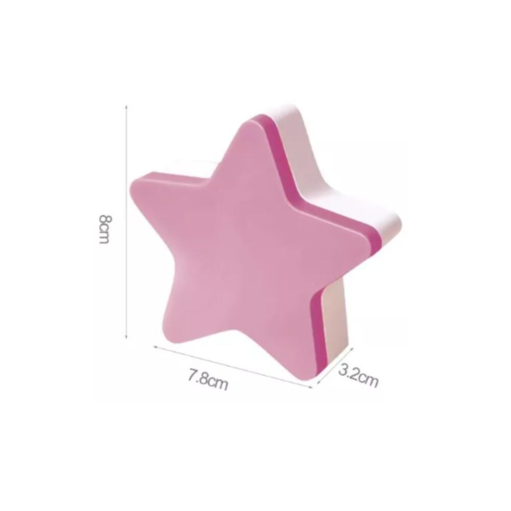Lampara De Noche Espanta Cuco Luz Led Forma Estrella Niños image number 7.0
