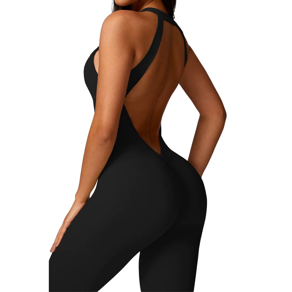 Enterito Push Up Corte V Sin Manga Con Cierre image number 2.0