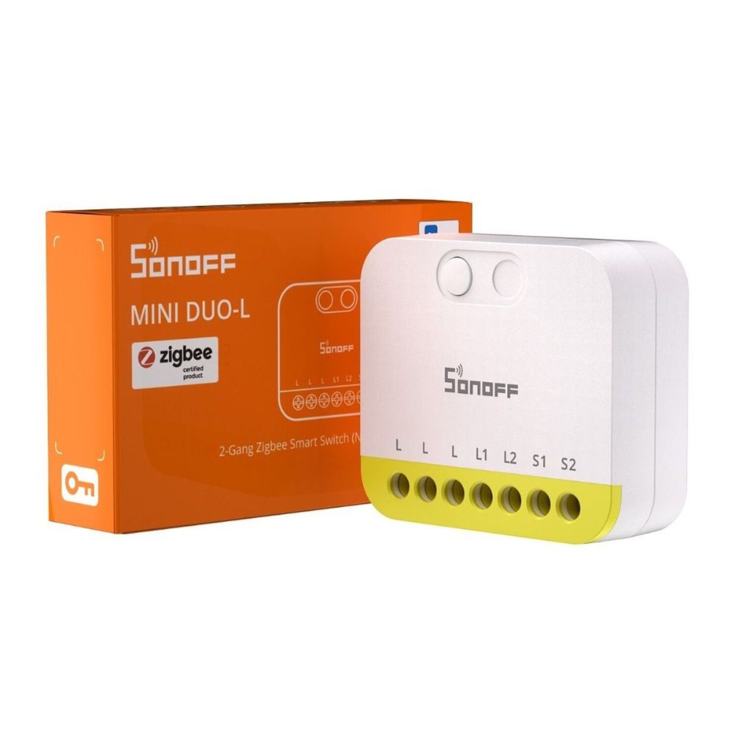 Interruptor Zigbee Sonoff Mini Duo-l De 2 Canales Sin Neutro image number 2.0