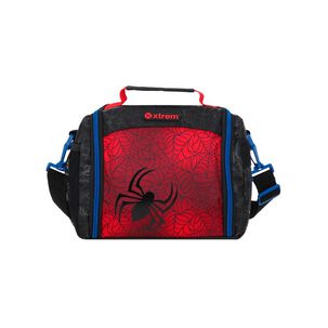 Lonchera T&eacute;rmica Xtrem Break 3.0 6xt Spider Negro/rojo