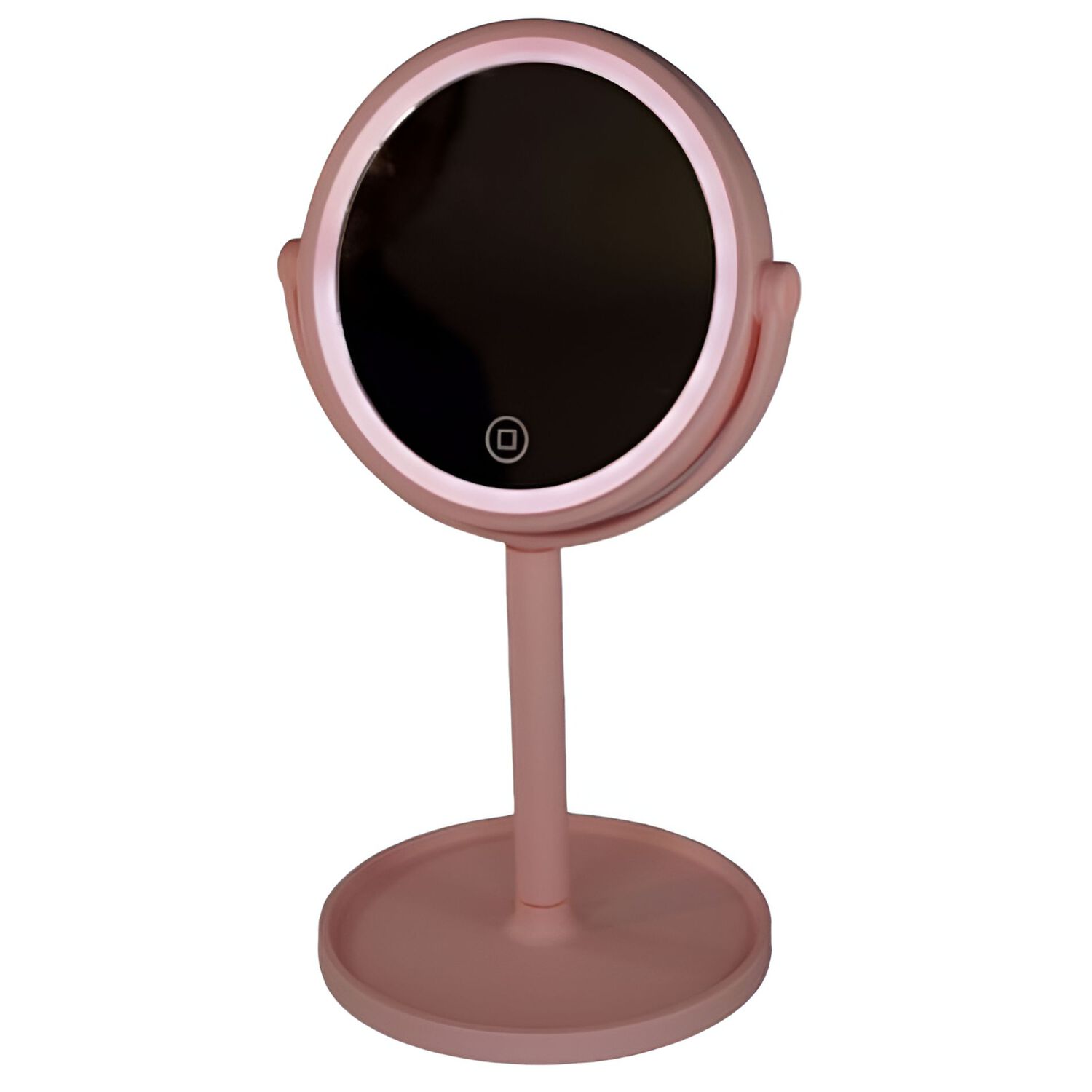 Espejo Con Luz Led Plegable Redondo Recargable image number 2.0