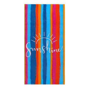 Toalla Playa Infantil Casaideal Colors / 75 X 150 Cm