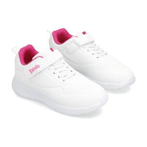 Zapatilla Infantil Niña Topsis White