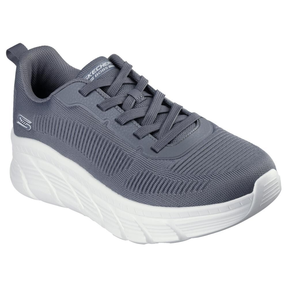 Zapatilla Urbana Hombre Skechers Bobs B Flex Hi Dkgy image number 3.0