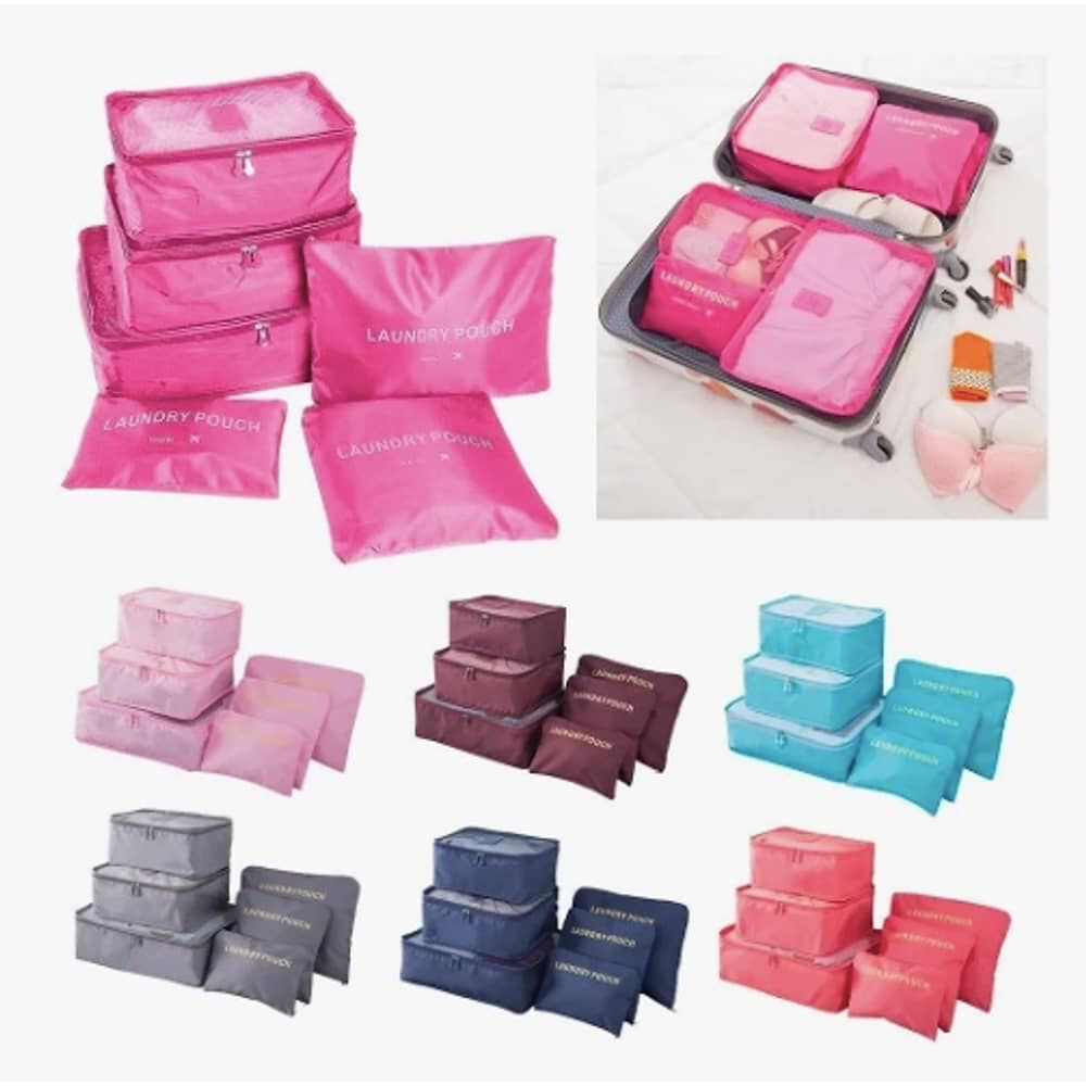 Organizador Set De 6 Bolsa De Almacenamiento Para Maletas image number 3.0