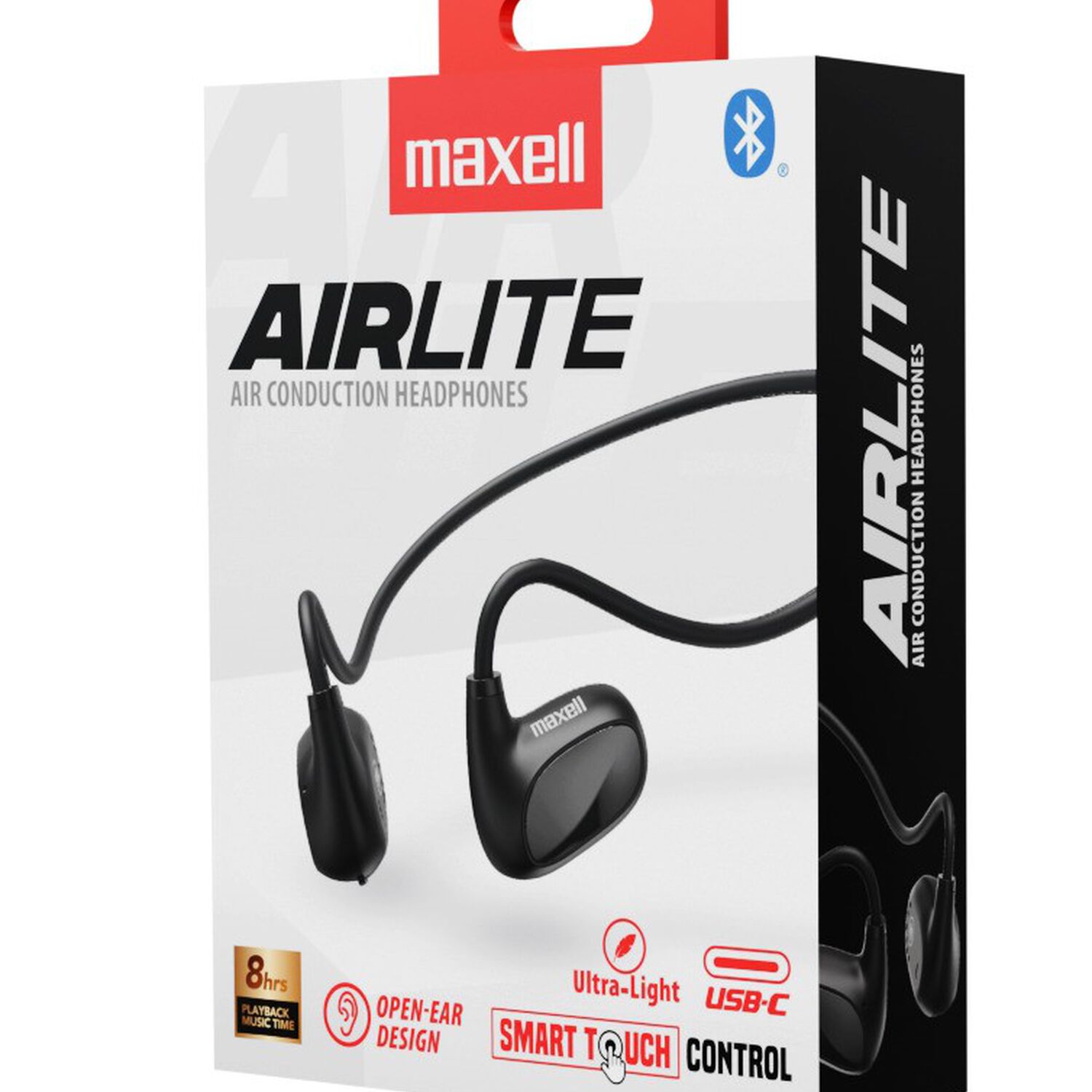 Aud&iacute;fonos Inal&aacute;mbricos Maxell Bluetooth Air 8 Horas Ultralivianos image number 2.0
