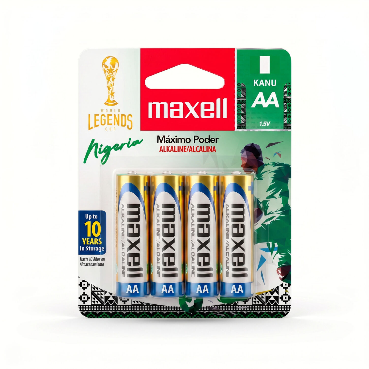 Pack 48 Pilas Alcalinas Aa 1,5v Leyendas Blister 4uds. image number 5.0