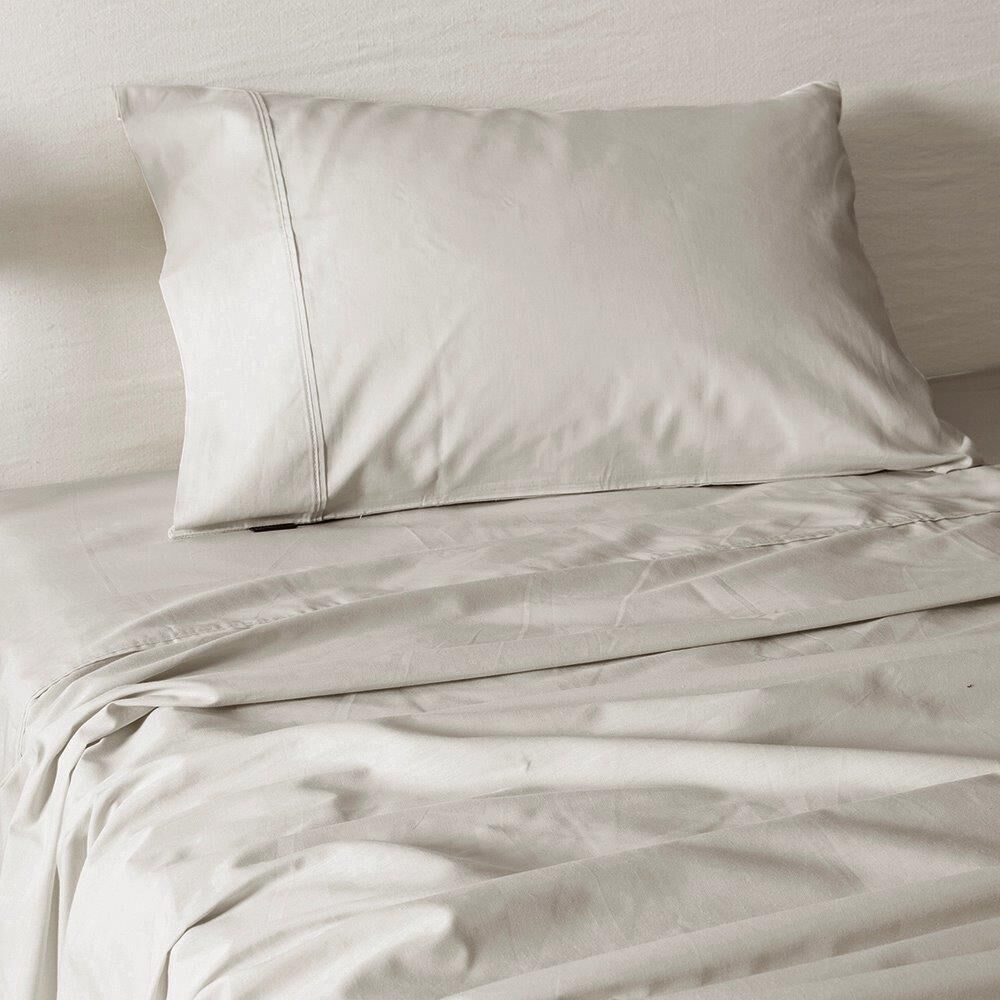 Sabanas Lisa Sohome 180h 1 Plazas Beige image number 0.0