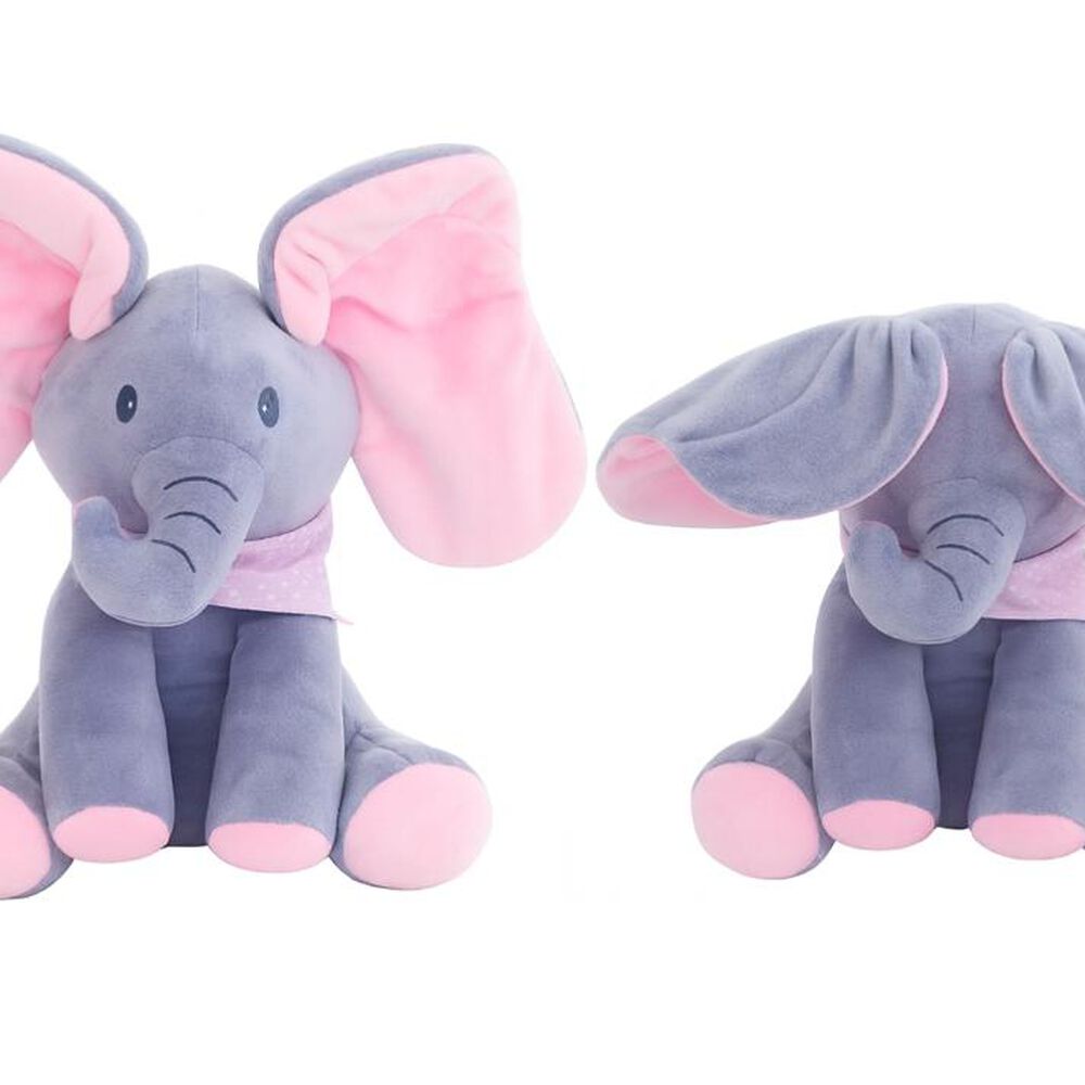 Peluche Interactivo Animado Musica + Juego Elefante Bebe image number 12.0