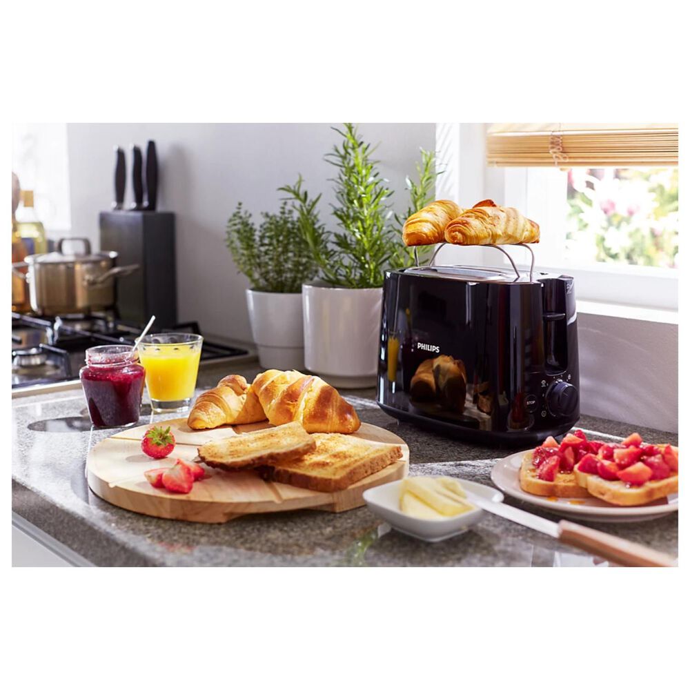 Tostador De Pan Electrico 900w 2 Panes Hd2581/90 image number 1.0
