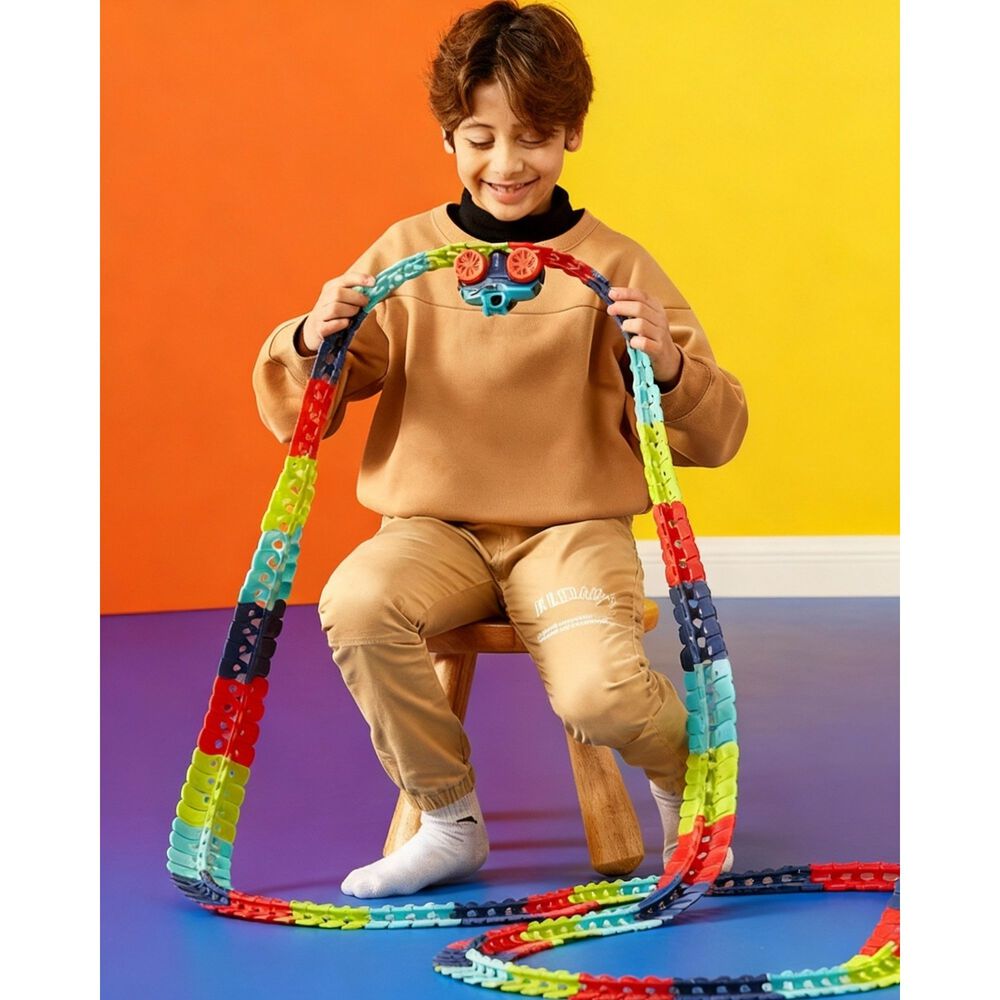 Autopista Magica Flexible Gravedad 0 184 Pcs Para Ni&ntilde;os image number 2.0