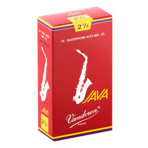 Cajas De Ca&ntilde;as Saxo Alto Java Red N2.5 Sr2625r Vandoren