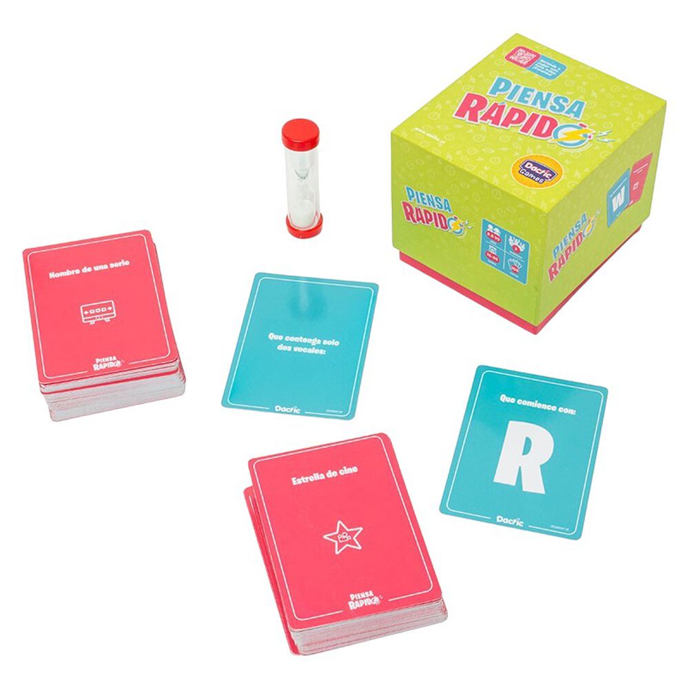 Juego De Mesa Piensa R&aacute;pido Dactic image number 0.0