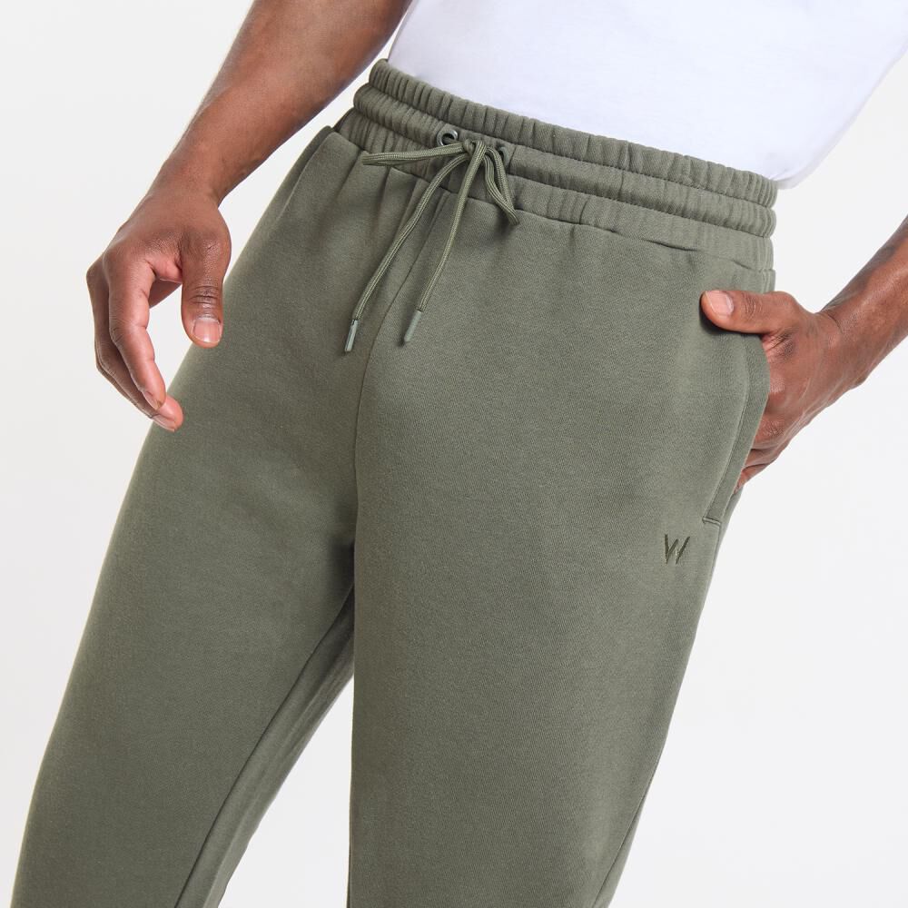 Pantalón De Buzo Deportivo Tiro Medio Regular Hombre Wetland image number 4.0