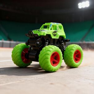 Juguete Auto A Fricci&oacute;n Monster Zap Para Ni&ntilde;os