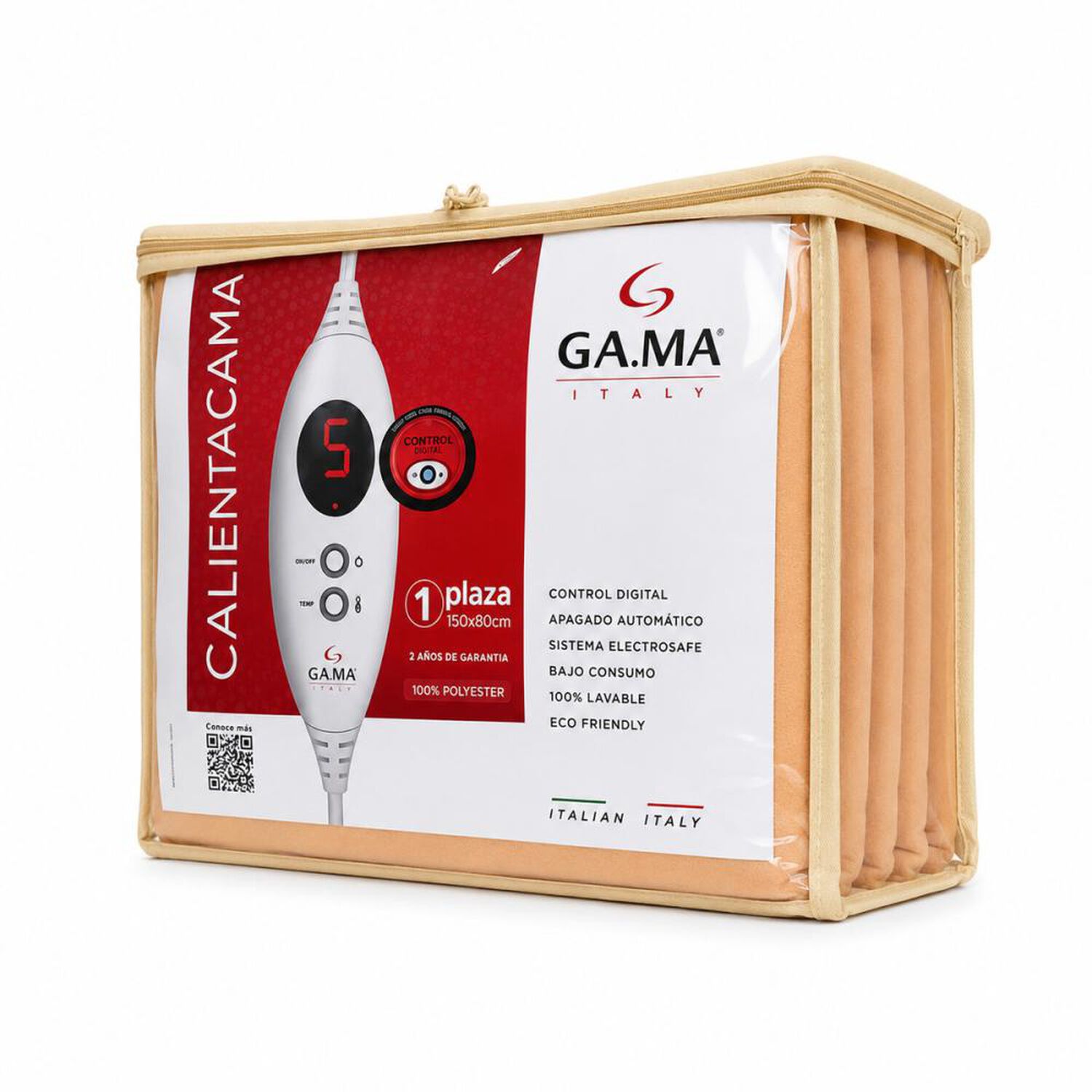 Calienta Cama Gama TC YSEB-011 Timer / 1 Plaza image number 3.0