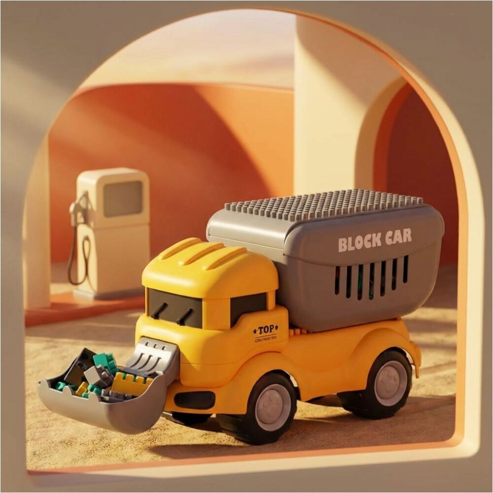 Cami&oacute;n Juguete Dinosaurio Con Bloques Did&aacute;cticos Para Ni&ntilde;os image number 12.0