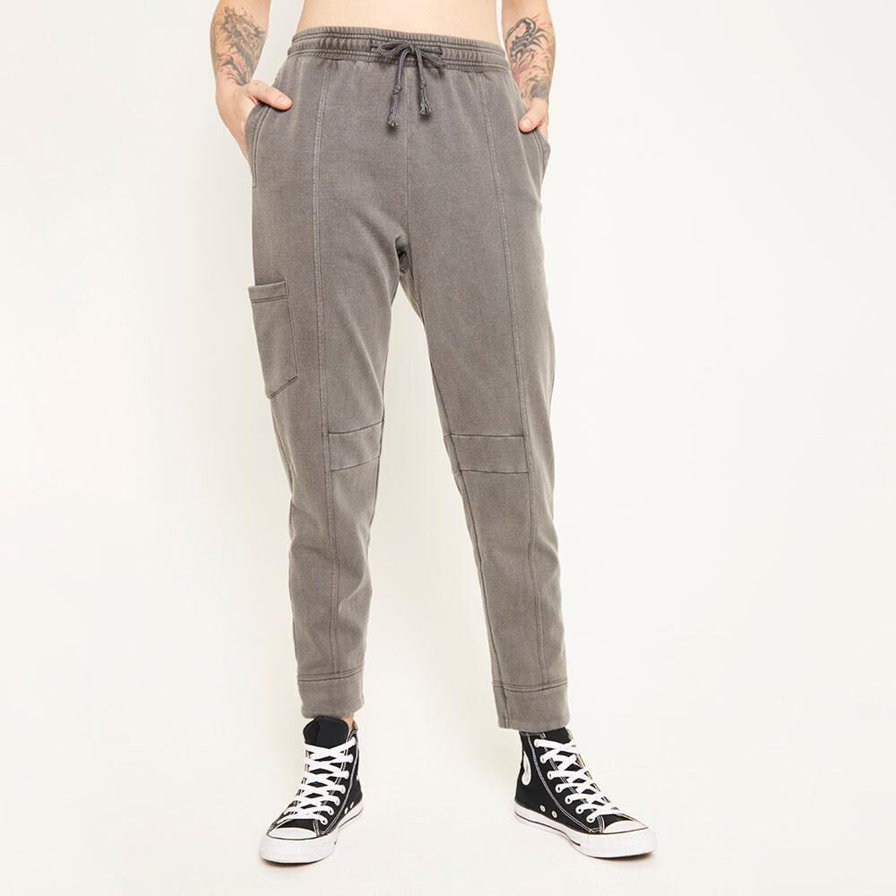 Pantalon De Buzo Cargo Tiro Alto Relaxed Sin Cierre Mujer Rolly Go en  Oferta | Hites.com