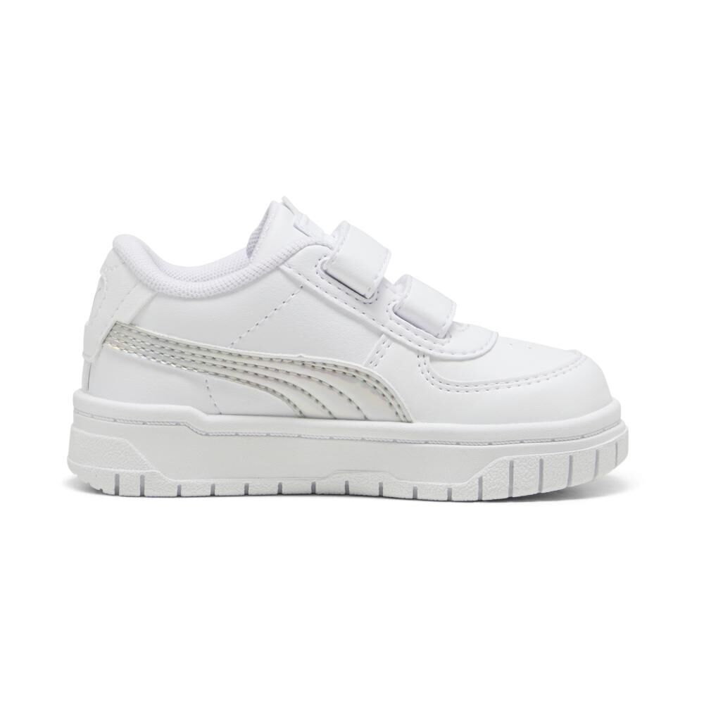 Zapatilla Urbana Niña Puma California Blanco image number 5.0