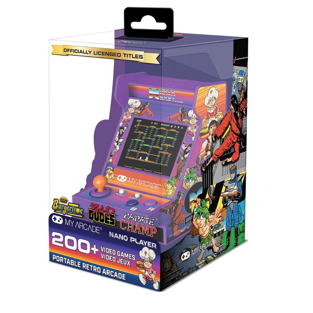 Mini Consola Arcade Data East Hits (208 En 1) My Arcade image number 2.0