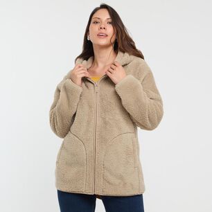 Chaqueta Reversible Regular Cuello Alto Mujer Sexy Large