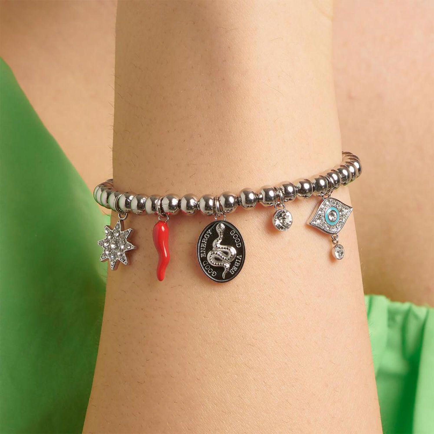 Pulsera Brosway Chakra Plateada Bhkb148 image number 1.0