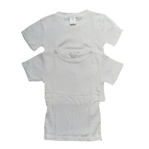 Camiseta Babycottons Shirt Blanco Set X2