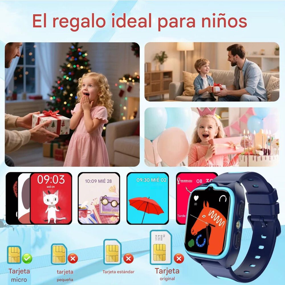 Smartwatch Ni&ntilde;os Blackview Z30 4g Gps Videollamada Sos / Rosado image number 9.0