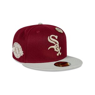 Gorra 59fifty Chicago Blanco Sox Mlb Beer Pack Cardinal