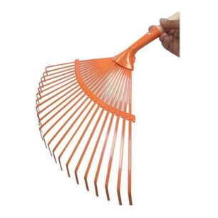 Rastrillo Barrehojas Metal Curva 22dtes Em-22 Truper