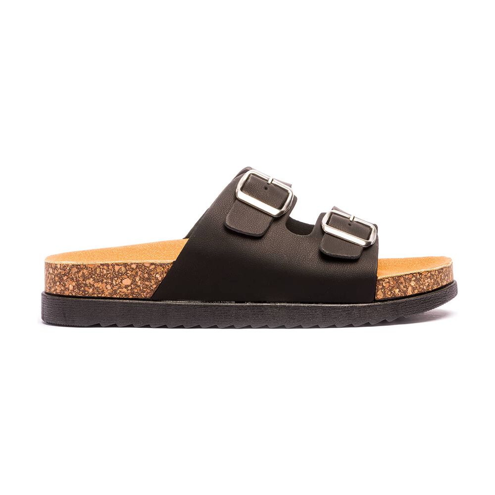 Sandalia Mujer Negro Arlequin Chancleta image number 0.0